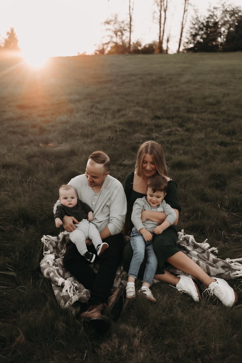 Kaitlyn and her family