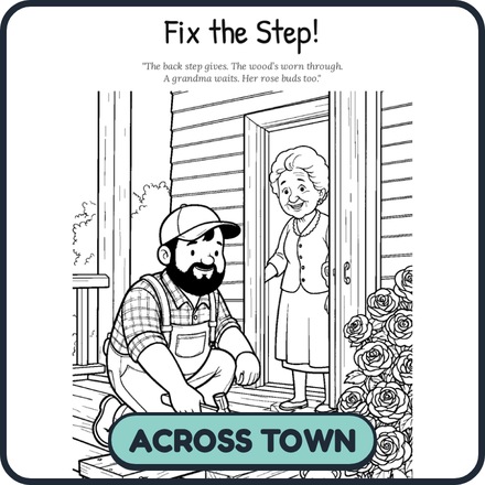 Across town page